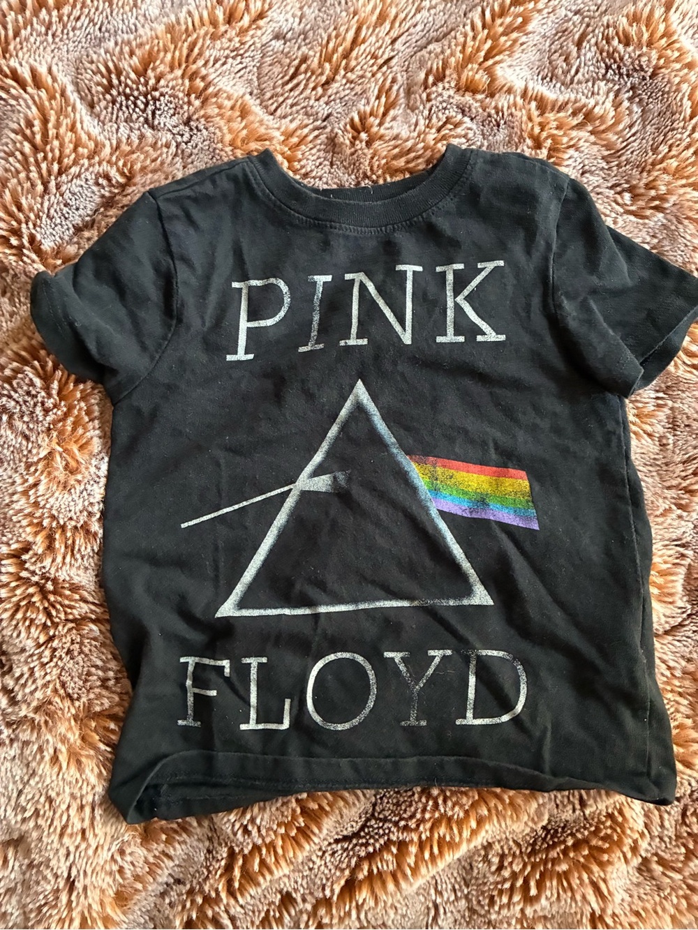 Old Navy toddler Pink Floyd Black Graphic short sleeve Tee